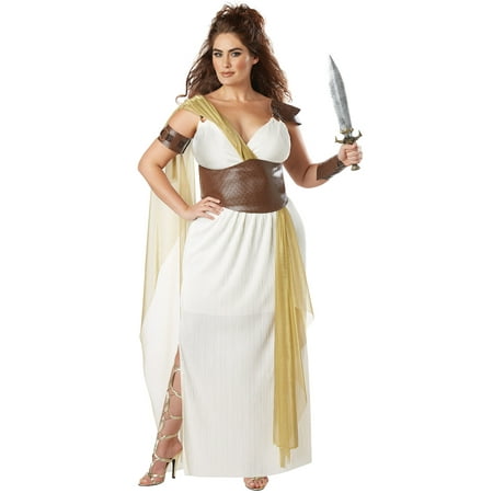 Spartan Warrior Queen Plus Size Adult Costume