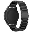 thumbnail image 3 of 24MM Stainless Steel Watch Strap Solid Metal Watch Band Wristband Replacement Compatible for SUUNTO (Black), 3 of 8