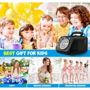 JBeeCtrl Bubble Machine for Kids & Toddlers Automatic Bubble Blower with 20000+ Bubbles Per Minute, Bubble Maker Bubble Toys for Kids Outdoor Birthday Party,Wedding