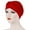 Red, variant on Women Chemo Cancer Turbans Cap Twisted Braid Hair Cover Wrap Turban Headwear Muslim Hijab
