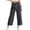 #0230-Black, variant on Favoffer Casual Pants Kids Solid Thin Loose Fit Summer Bottoms Elastic Waist Sports Long Pants Comfortable Daily Wear for Outdoor Play Home Relax Travel Vacation Indoor Leisure 1-10Y