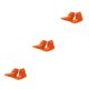 thumbnail image 1 of Yuarrent Zapatillas de plumón de pato para acampar al aire libre Zapatos de calcetín Botas más cálidas Botines Naranja M Type1, 1 of 1