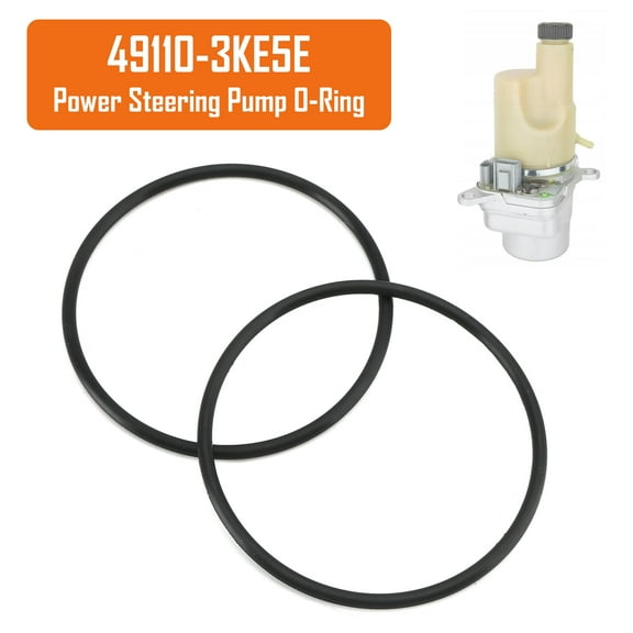 Power Steering Pump O-Ring 2PCS for Nissan Pathfinder 2013-2020 49110-3KE5E