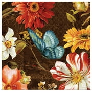 Great BIG Canvas | Rolled Lisa Audit Poster Print entitled Rainbow Garden III - Chocolate -