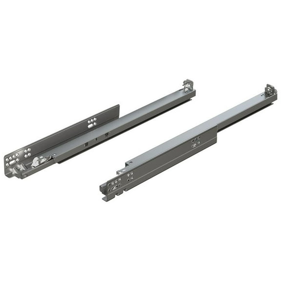 Blum 563.5330B Tandem Short Slide 21" Fe Soft-Close 100 Lbs Short - Zinc Plated