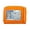 Orange, variant on Women's Palm Wallet with RFID Blocking (Orange)