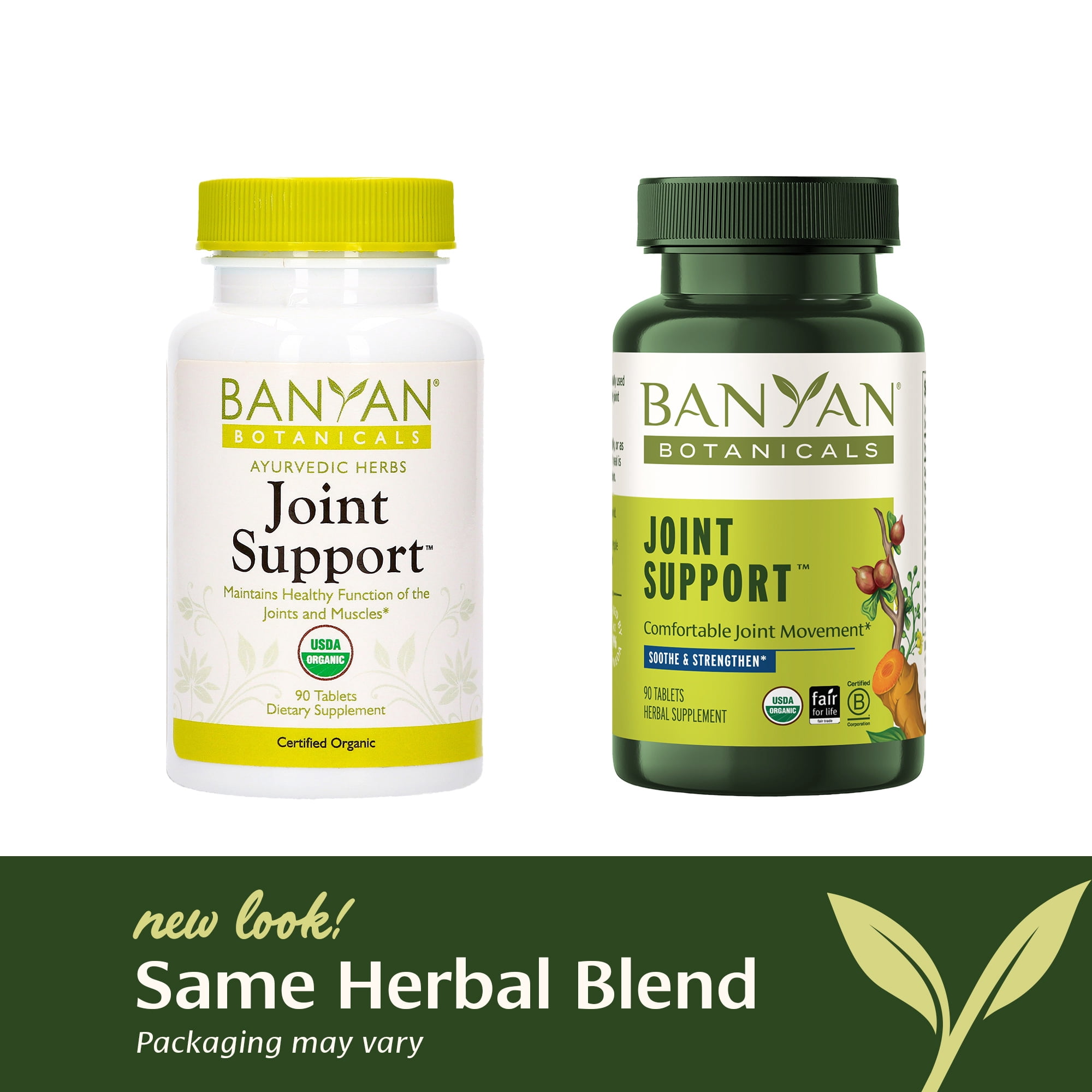Banyan Botanicals Joint Support – Organic Joint Supplement with Turmeric, Amla & Guggulu Resin – for Healthy Joints & Comfortable Movement* – 90 Tablets – Non-GMO, Sustainably Sourced, Vegan
