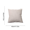 thumbnail image 3 of Decorative Pillow Covers for Couch and Bed - Washable Polyester with Zipper for Home Decor, 3 of 6