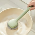 thumbnail image 4 of Clearance Kitchen Cleaning Supplies under $5 Cleaning Brush Pot Brush For Home With Long Handle Detachable Dishwashing Cleaning Brush Steel, 4 of 9