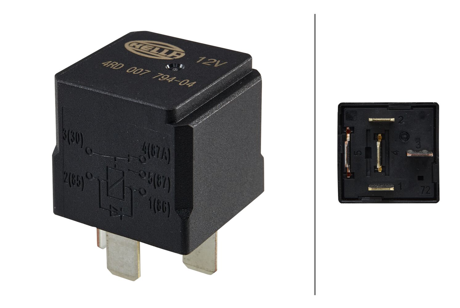 Hella 007794041 Micro Plug Relay