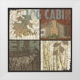 thumbnail image 1 of Phillips, Anita 12x12 White Modern Wood Framed Museum Art Print Titled - Log Cabin, 1 of 4