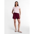 thumbnail image 3 of Time and Tru Women's Soft Utility Shorts, 4" Inseam, Sizes XS-XXXL, 3 of 6