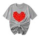 thumbnail image 1 of Camisetas de Manga Corta para Mujeres, Camiseta de Cuello Redondo Impresa de Moda, Primavera Y Verano Casual, 1 of 8