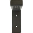 thumbnail image 3 of Ekena Millwork 2"W x 6"D x 6 1/4"H Steel Truss Shelf Bracket, Hammered Gray, 3 of 11