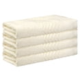 thumbnail image 1 of Juego de toallas de algodón REGALWOVEN, toallas de cara altamente absorbentes, paños de lavado multipropósito para baño 13" x 13" beige 4, 1 of 7