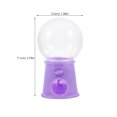 thumbnail image 3 of 2pcs Gumball Candy Dispenser Empty Party Treats Holder Mini Gumball Machine Candy Box, 3 of 5