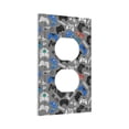 thumbnail image 2 of Kll Video Game Wall Plate,Gloss Finish,Standard Size 1 - 5" X 3", Polycarbonate Thermoplastic,Electric Receptacle Plug Covers, 2 of 8