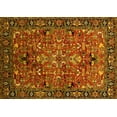 thumbnail image 1 of Ahgly Company Indoor Rectangle Oriental Yellow Traditional Area Rugs, 5' x 7', 1 of 4