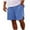 Blue, variant on DDAPJ pyju Birthday Gifts! Men's Summer Beach Shorts with Pockets Drawstring Casual Linen Shorts Side Zipper Lightweight Breathable Shorts Black S