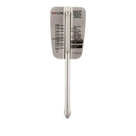 Classic Roast/Yeast Thermometer, The thermometer's 3-inch face measures temperatures from 105- to 185-degrees Fahrenheit. By Taylor Precision (Best Way To Measure Temperature)