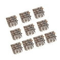 thumbnail image 1 of DIY Miniature Corral Fencing Kit Plastic Fence Model Playset Plastic Fence Model 10pcs Style C, 1 of 9