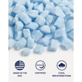 thumbnail image 3 of LOUNJ 40LB Shredded Memory Foam Fill for Cushions, Crafts, Bean Bags, Pillows, or Dog Beds, Made in The USA, 3 of 7