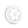 thumbnail image 2 of Luz nocturna autoadhesiva LED de montaje en pared Sensor de movimiento para dormitorio infantil Luz nocturna para armario Kit de iluminación decorativa Accesorios Luz blanca Inevent HA009450-02B, 2 of 6