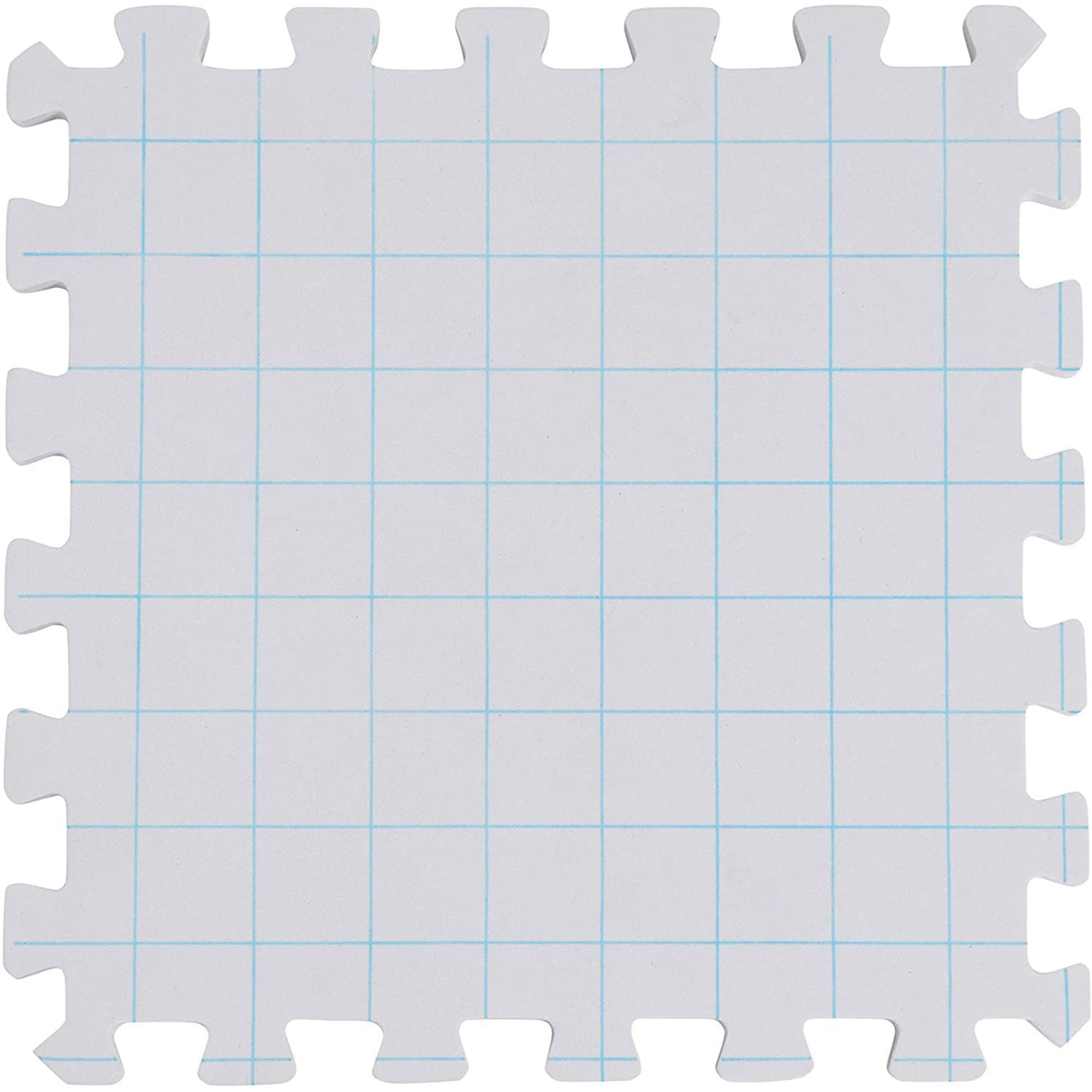 Crutello Extra Thick Blocking Mats for Knitting - Pack of 9 White