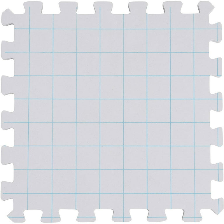 Blocking Mats for Knitting & Crochet Projects Crochet Blocking Board 9  Pack, Thickness 0.7 inches,150 T-Pins and 1 Storage Bag, Blocking Board for