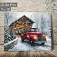 thumbnail image 3 of A Classic Red Truck Featuring The Letters J And A, Perfect for Decorating Spaces Like The Living Room, Bedroom, Bathroom, Hallway, Office, Bar, Cafe, And Restaurant., 3 of 9