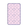 thumbnail image 3 of Tabla de planchar Almohadilla de presión para tabla de planchar Protege superficies Resistente al agua Plegable Círculo rojo M, 3 of 9