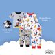 thumbnail image 3 of Conjunto de pijama Disney para niños, algodón, corte ceñido, 4 piezas, Mickey & Friends, 3 of 6