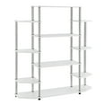 thumbnail image 2 of Convenience Concepts Designs2Go No Tools Wall Unit Bookshelf, White, All Ages, 2 of 5