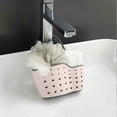 thumbnail image 1 of 2pcs Rose Top Kitchen Sink Sponge Holder, Soap Shelf, Bathroom Sponge, Suction Cup Storage Rack, 1 of 5