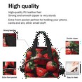 thumbnail image 4 of Herdesigns Fresh Strawberries Insulated Lunch Bag for Women Men Adults Large Reusable Lunch Box Leakproof Portable Cooler Tote Bags with Adjustable Shoulder Strap, 4 of 5