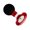 Red, variant on LJNYFDC Noiseless Massager Deep Tissue Mini Massager Mute Handheld Fascia Massager Vibration Massage Instrument for Muscle Relaxation Home Use