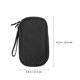 thumbnail image 2 of Luxshiny Estuche Organizador Para Cables Y Electrónicos Negro Con Cremallera Ideal Para Viajes Y Exteriores, 2 of 6