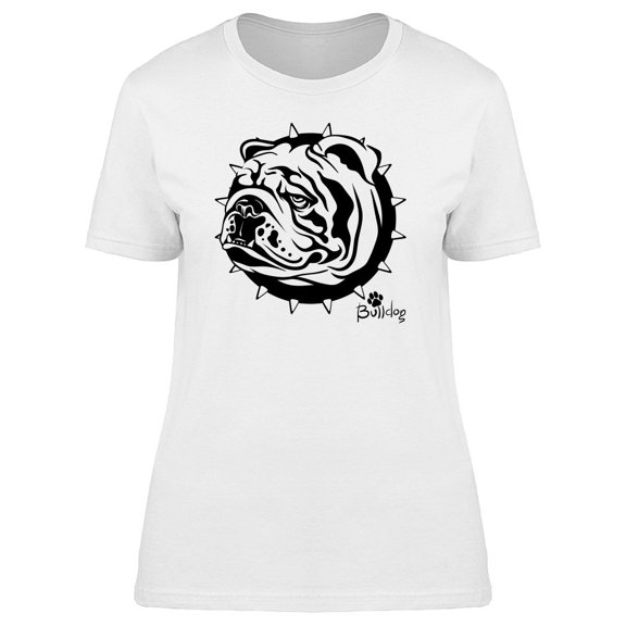 Bulldog With Spiky Collar Tee Men's -Image by Shutterstock