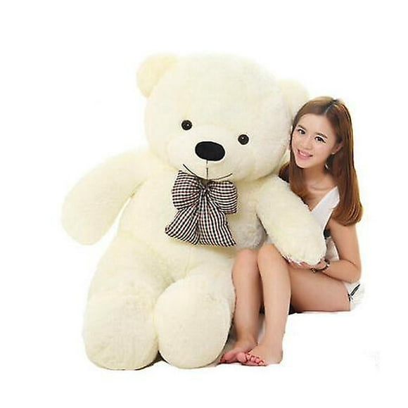 White Stuffed Giant Teddy Bear Plush Toy Big Embrace Kids Doll Lovers/christmas Gifts Birthday Gift