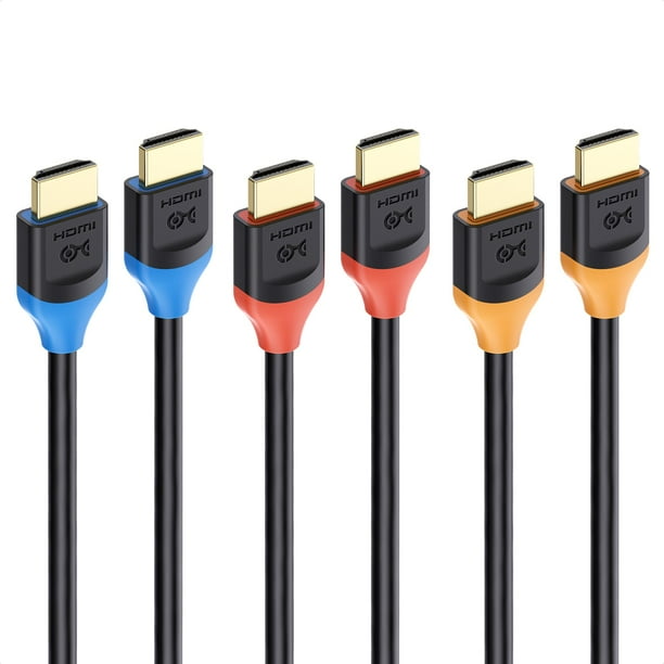 Cable HDMI Matters, 8K, 48 Gbps, 0,3 m, paquete de 3 unidades para PS5 Xbox