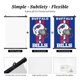 thumbnail image 4 of Cuadro colgante de PVC negro personalizado del equipo de fútbol Bills Football, varios tamaños, decoración de interiores, cuadro para colgar en la pared, cuadro decorativo para mesita de noche, 4 of 7
