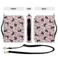 thumbnail image 5 of FOR U DESIGNS Dachshund Rose Bible Case for Women Washable PU Bible Case with Handle Size 2X-Large with Adjustable Strap Bible Book Carrying Case Soft Crossbody Backpack Bag Purse, 5 of 7