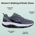 thumbnail image 3 of AiEles Women's Arch Support Walking Shoes for All-Day Comfort & Foot Pain Relief, 3 of 6