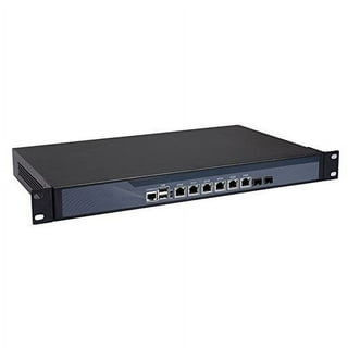 KingnovyPC 6 Port i226 2.5GbE LAN Firewall Fanless Mini PC Celeron N5105,  No RAM No SSD, USB COM AES-NI VPN Router Openwrt Barebone