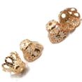 thumbnail image 2 of Maytalsory 50Pcs Gold Plated Metal Crown Bead Caps 6x5 mm, 2 of 3
