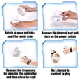 thumbnail image 2 of RC Robot 2.4G Radio Remote Control With Sound Watch Gesture Induction Sensor Intelligent Robot Car Model Kid Electronic Toy Gift, 2 of 6
