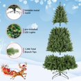 thumbnail image 6 of Christmas Trees Clearance, 7.5FT Pre-Lit Christmas Tree with 450 LED Lights, 1656 Tips, Upgraded Artificial Christmas Tree with Metal Stand, Indoor Christmas Decorations for Home, Festival, Party, 6 of 8