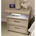 thumbnail image 2 of Riverside Furniture Cascade 2-Drawer Wood Nightstand in Dovetail Gray, 2 of 6