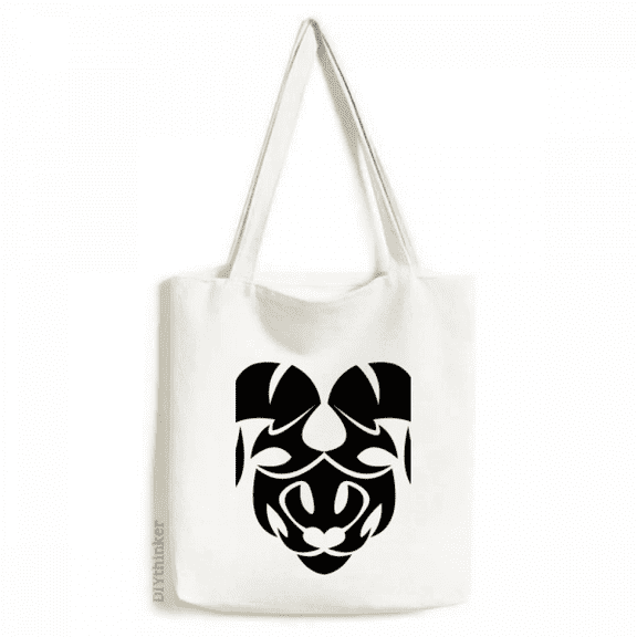 Constellation Aries Zodiac Symbol Tote Canvas Bag Shopping Satchel Casual Handbag