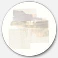 thumbnail image 1 of Designart 'forme Neutre Géométrique III' Art Mural Rond en Métal Géométrique - Disque de 36, 1 of 5